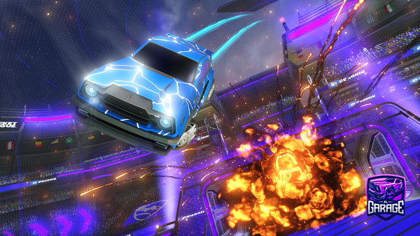 A Rocket League car design from KIERANKILLER54321