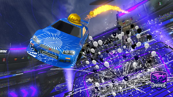 A Rocket League car design from Kyle6910