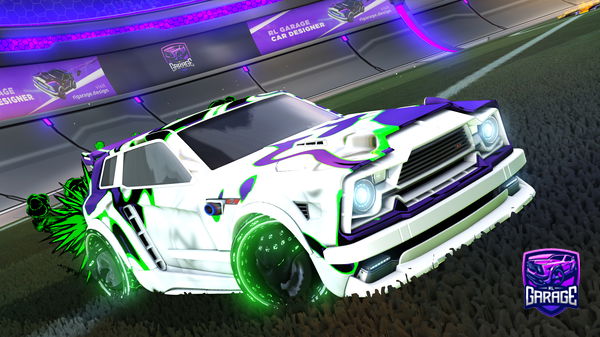 A Rocket League car design from the_evil_EGGO