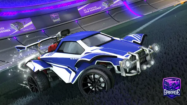 A Rocket League car design from Sharkie-Boy