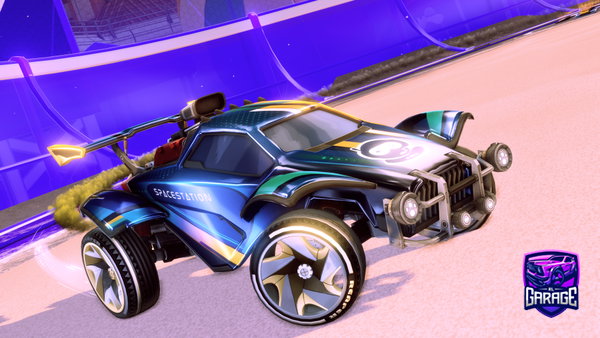 A Rocket League car design from Rocky_der_Zocky