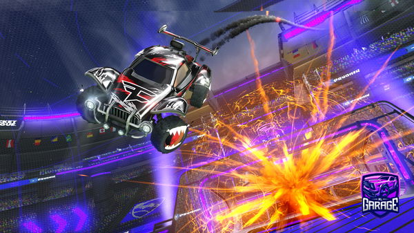 A Rocket League car design from Frattrats