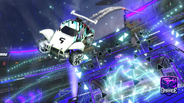 A Rocket League car design from SnewPeaz
