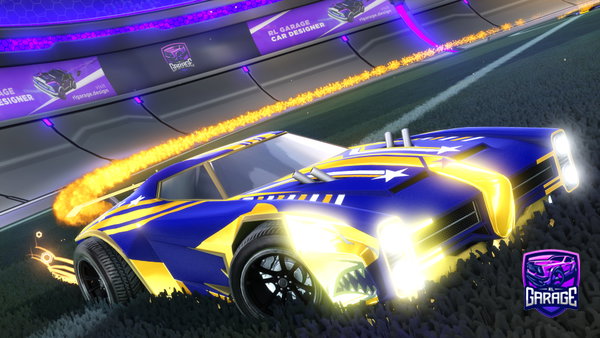 A Rocket League car design from AZCardinal1
