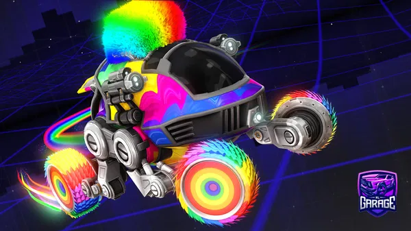 A Rocket League car design from -crxy-