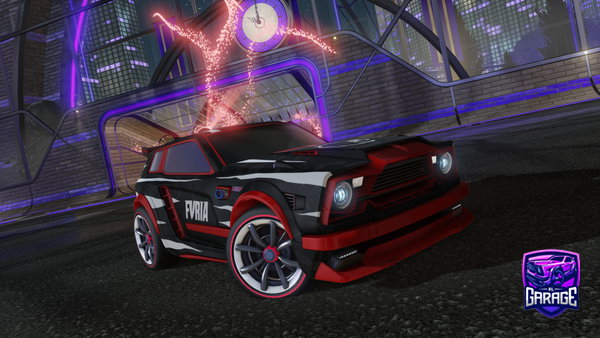A Rocket League car design from Rukreuz