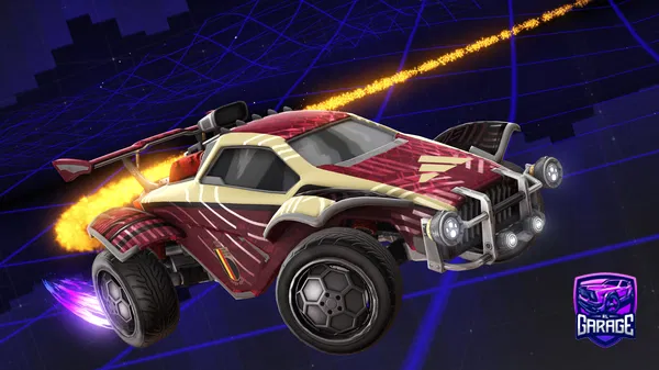 A Rocket League car design from Crayonzs