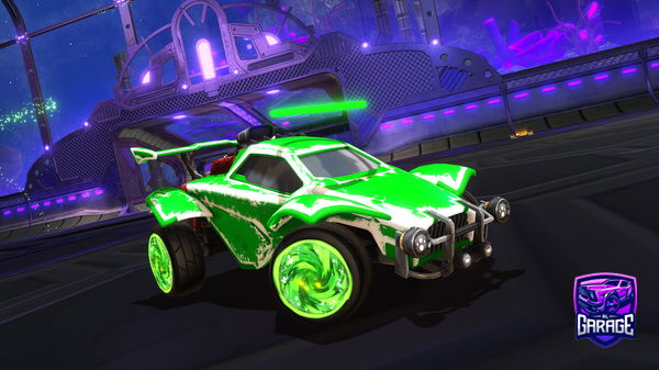 A Rocket League car design from DansClean