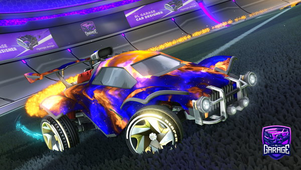 A Rocket League car design from Jemz2