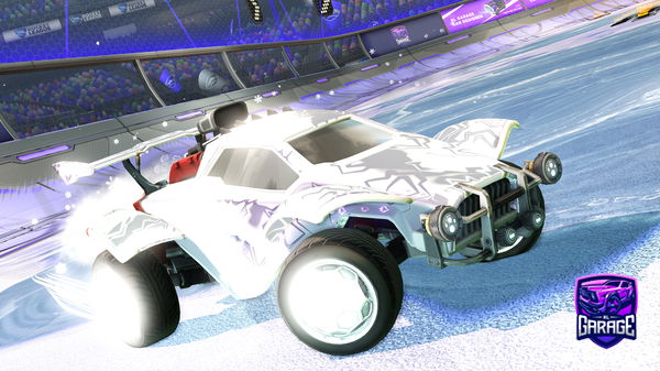 A Rocket League car design from Cloud1204