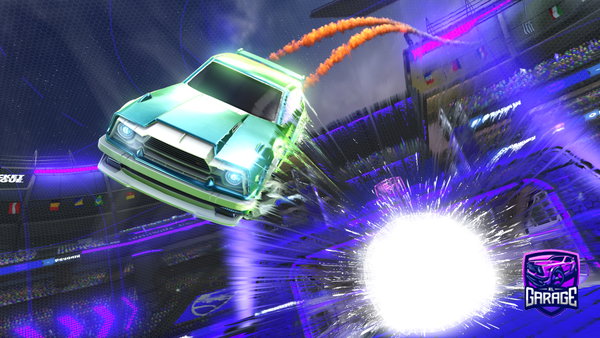 A Rocket League car design from Zovible