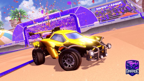 A Rocket League car design from Someone9355