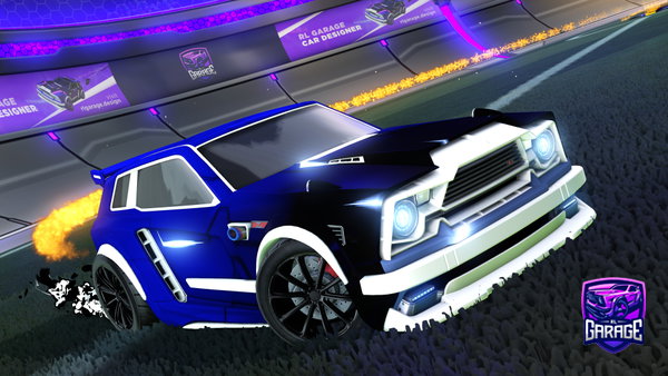 A Rocket League car design from Jemz2