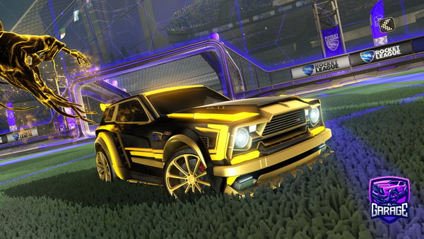A Rocket League car design from TARGARYENs
