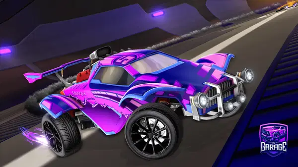 A Rocket League car design from Zirered