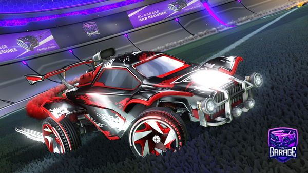 A Rocket League car design from SuperCayse