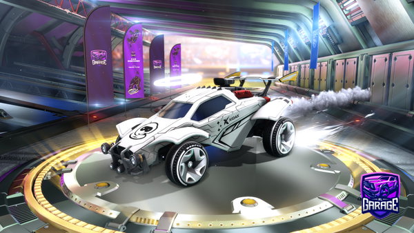 A Rocket League car design from ATZ-Tropiik