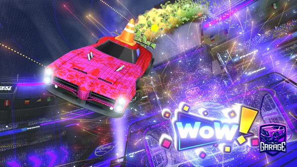 A Rocket League car design from Rainmaker201121