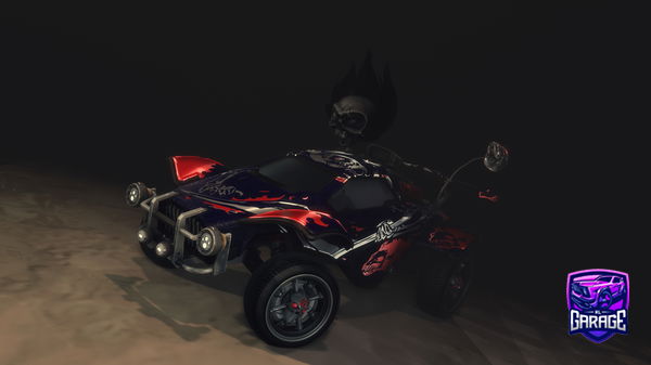 A Rocket League car design from M1Ju