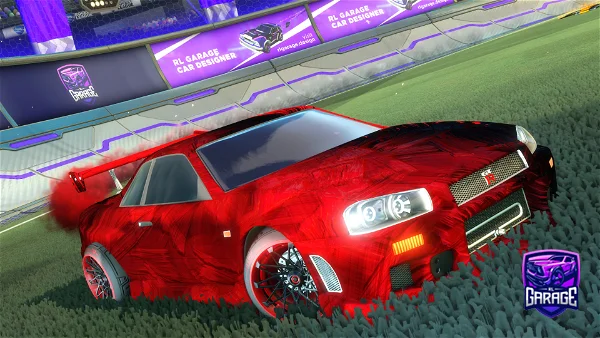 A Rocket League car design from OwnedByAbdi