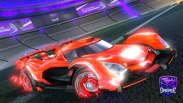 A Rocket League car design from Colognekid