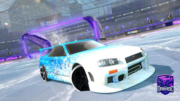 A Rocket League car design from Opferklopfer33