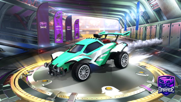 A Rocket League car design from Papa_dragon69420