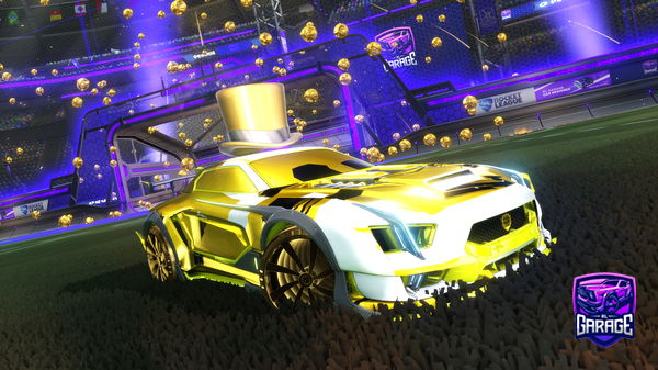 A Rocket League car design from PsnNasaoverwatch