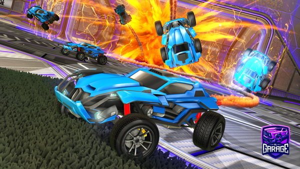 A Rocket League car design from Gatfro