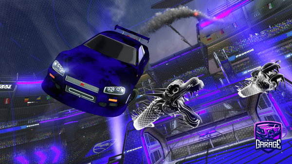 A Rocket League car design from Gruciek