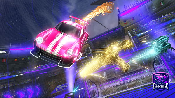 A Rocket League car design from ScrappyGordon29