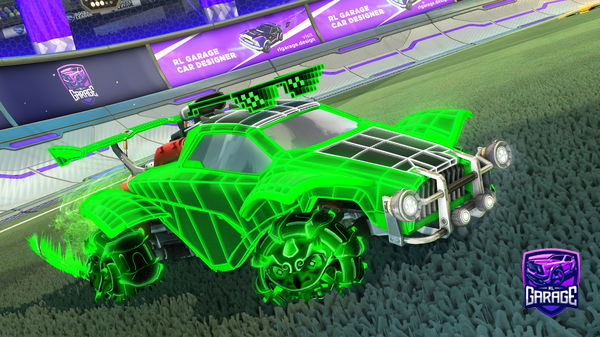 A Rocket League car design from Rxspect1369