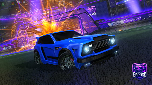 A Rocket League car design from daniboysuii