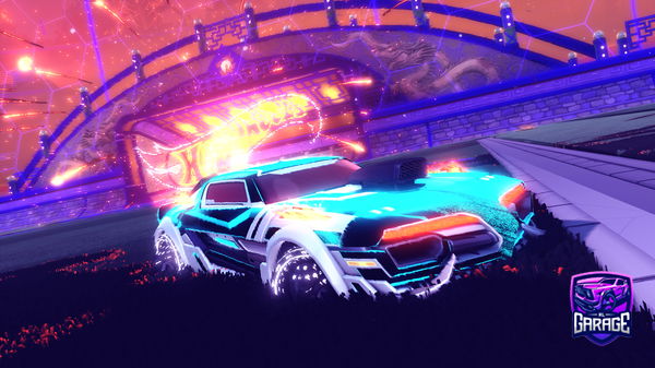 A Rocket League car design from Ninja4