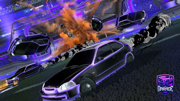 A Rocket League car design from 730N