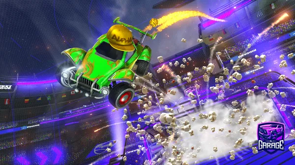 A Rocket League car design from ericbubi