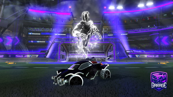 A Rocket League car design from xiw