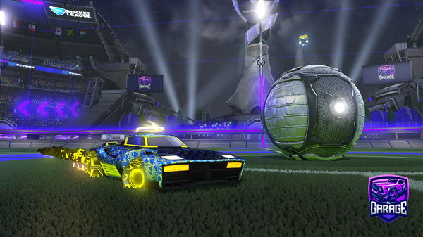 A Rocket League car design from Lutoxy