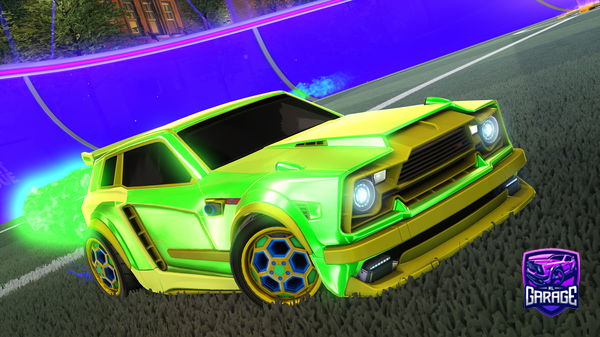 A Rocket League car design from MrTeaRl