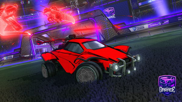 A Rocket League car design from fr00zennn