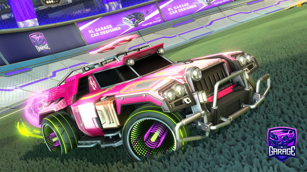 A Rocket League car design from baz_