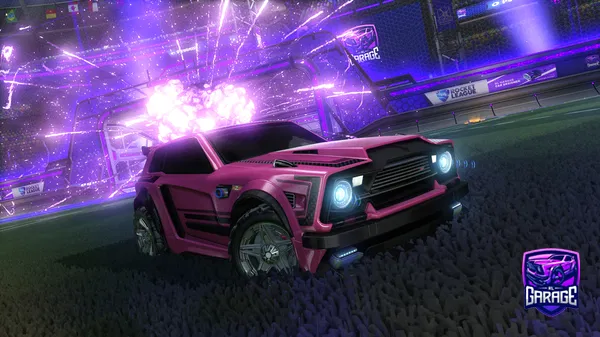 A Rocket League car design from _Foo