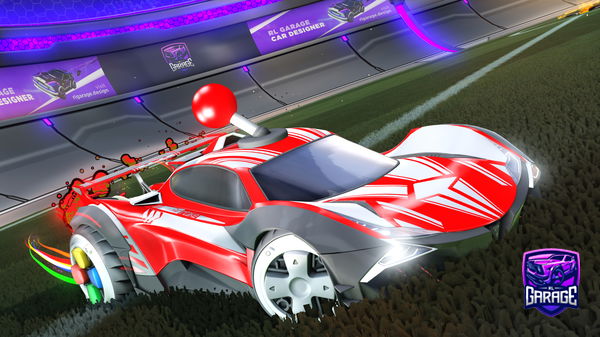 A Rocket League car design from SuperMommy