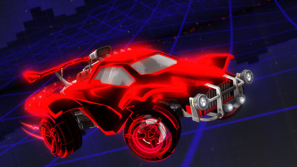 A Rocket League car design from Crunchy824