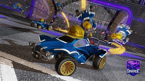 A Rocket League car design from Stampy0978