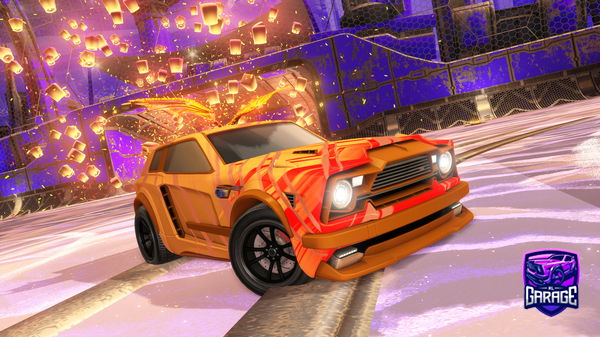 A Rocket League car design from Cristos69