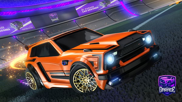 A Rocket League car design from -_-K2l-_-A7