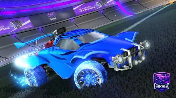 A Rocket League car design from RWJ