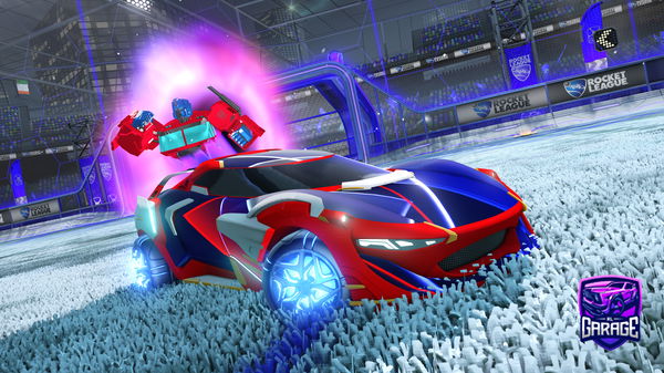 A Rocket League car design from Squib
