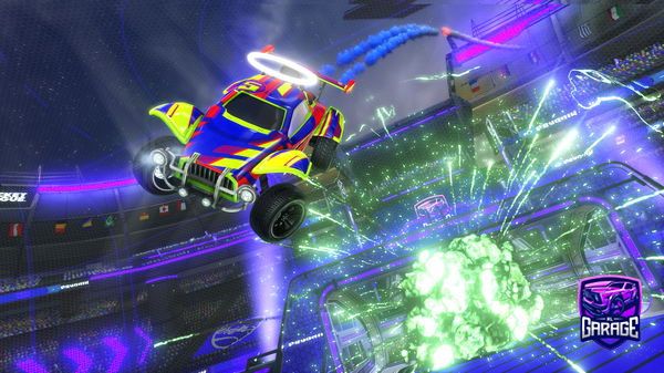 A Rocket League car design from stihlkill